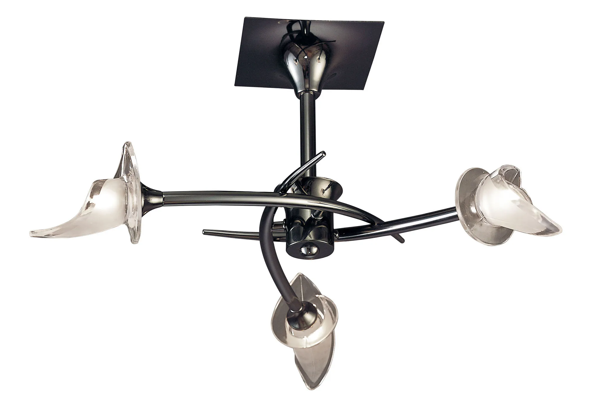 M0306BC  Flavia BC Semi Flush 3 Light